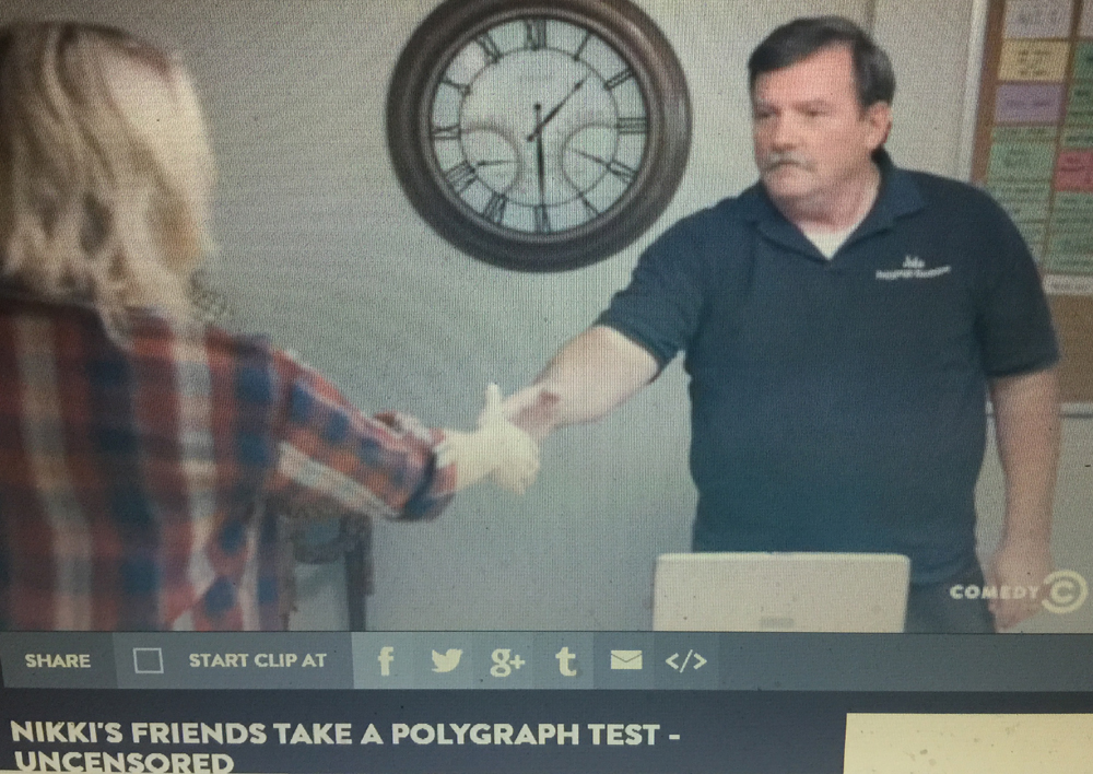 polygraph test on TV